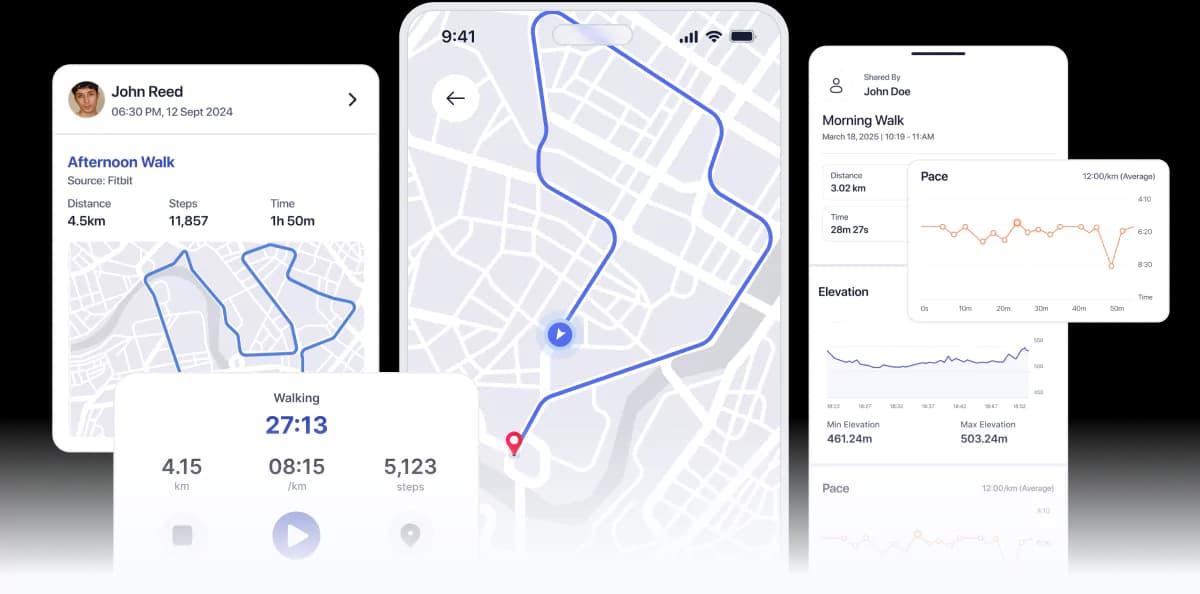 track your runs, steps, daily activity, endurance, fitness goals, activity tracking